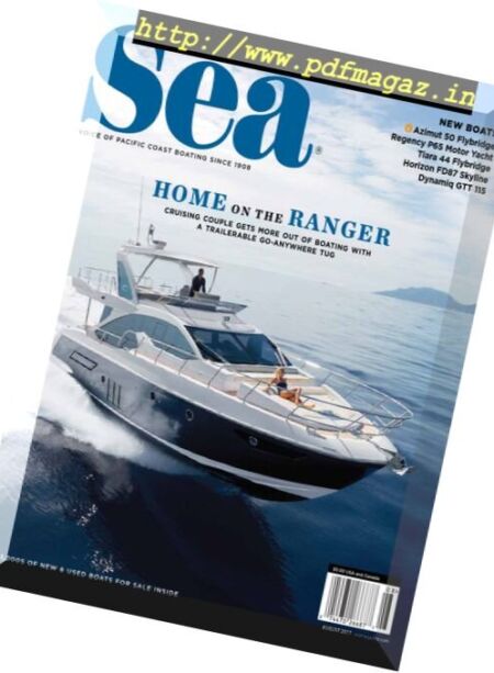 Sea Magazine – August 2017 Cover