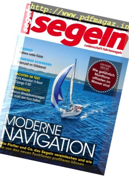Segeln – Oktober 2017 Cover