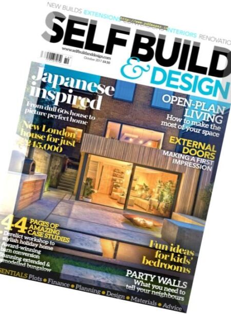 SelfBuild & Design – October 2017 Cover