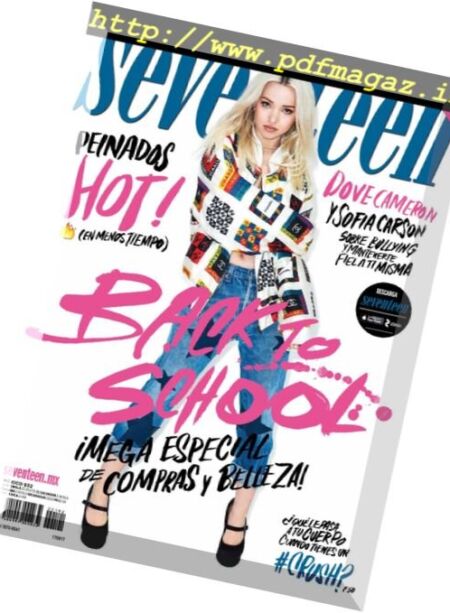 Seventeen Mexico – Septiembre 2017 Cover