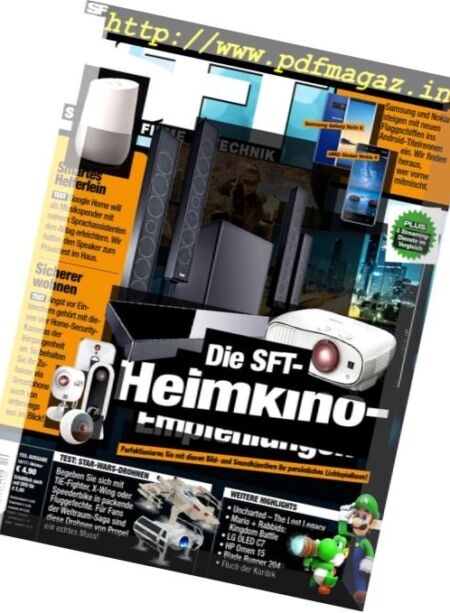 SFT – Spiele Filme Technik – Oktober 2017 Cover