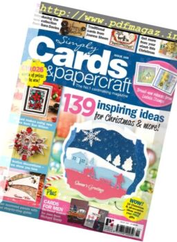 Simply Cards & Papercraft – Issue 168, 2017