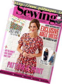 Simply Sewing – Issue 34 2017