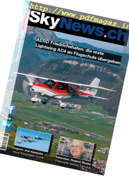 SkyNews.ch – Mai 2017 Cover