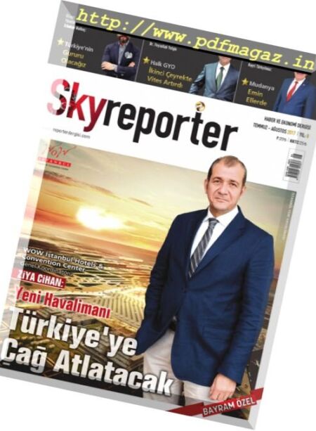 Skyreporter – Temmuz-Agustos 2017 Cover