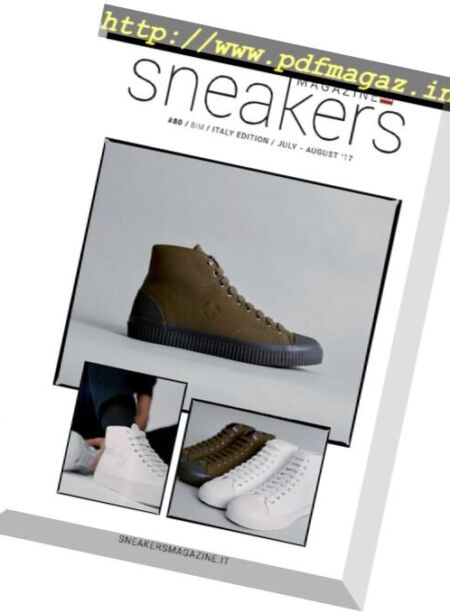 Sneakers Magazine – Luglio-Agosto 2017 Cover