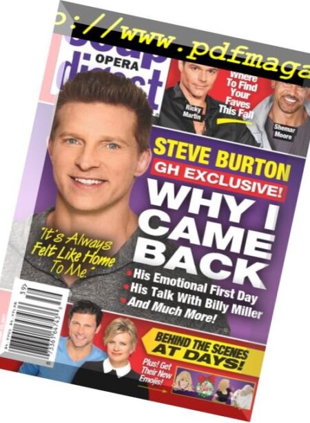 Soap Opera Digest – 25 September 2017 Cover