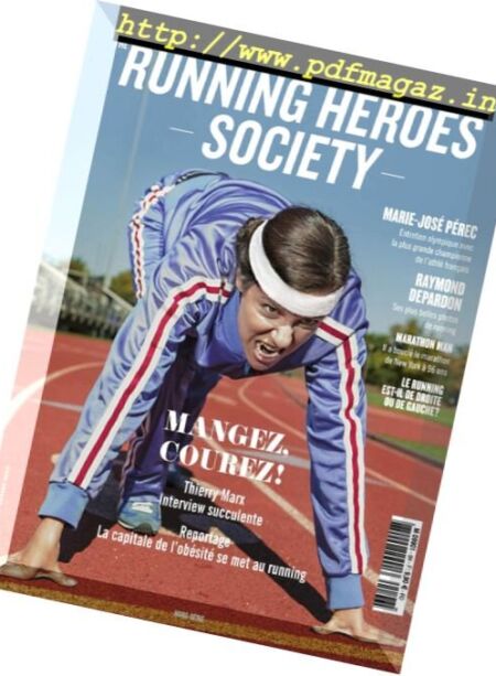 Society – Hors Serie – The Running Heroes Society 2017 Cover