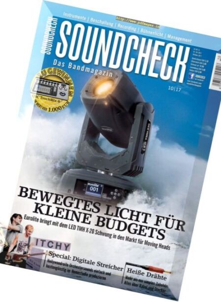 Soundcheck – Oktober 2017 Cover