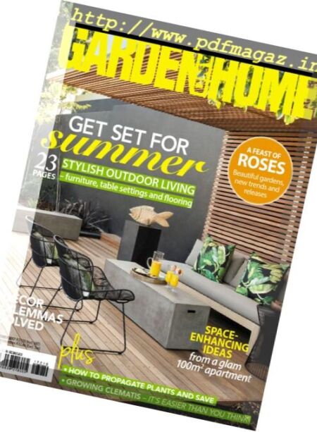 South African Garden and Home – October 2017 Cover