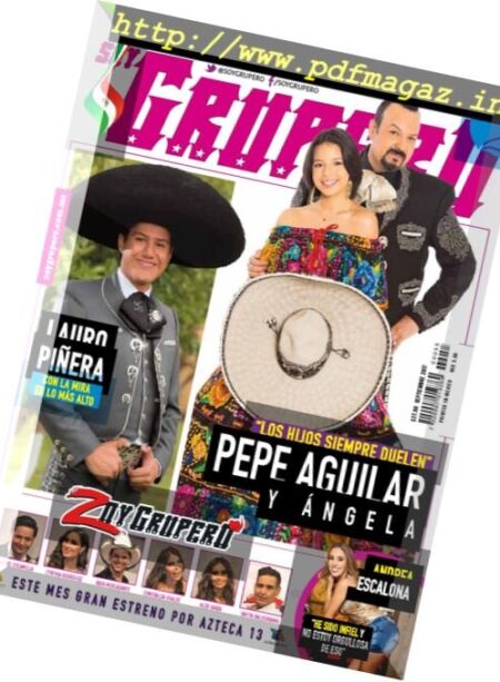 Soy Grupero – septiembre 2017 Cover