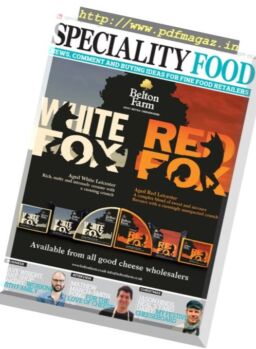 Speciality Food – September 2017