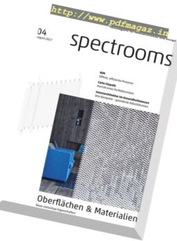 Spectrooms Magazin – August 2017