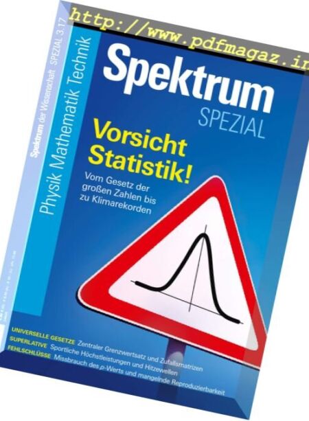 Spektrum der Wissenschaft Spezial – Nr.3 2017 Cover