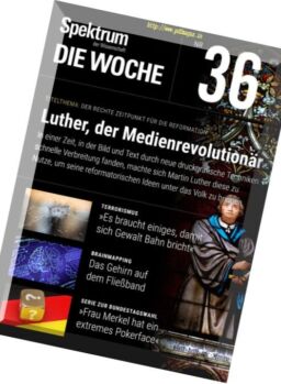 Spektrum Die Woche – Nr.36 2017