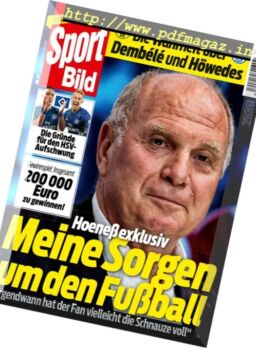 Sport Bild – 30 August 2017
