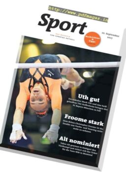 Sport Magazin – 10 September 2017