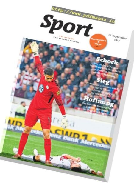 Sport Magazin – 17 September 2017 Cover