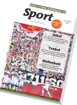 Sport Magazin – 27 August 2017