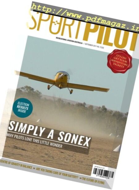 Sport Pilot – September 2017 Cover