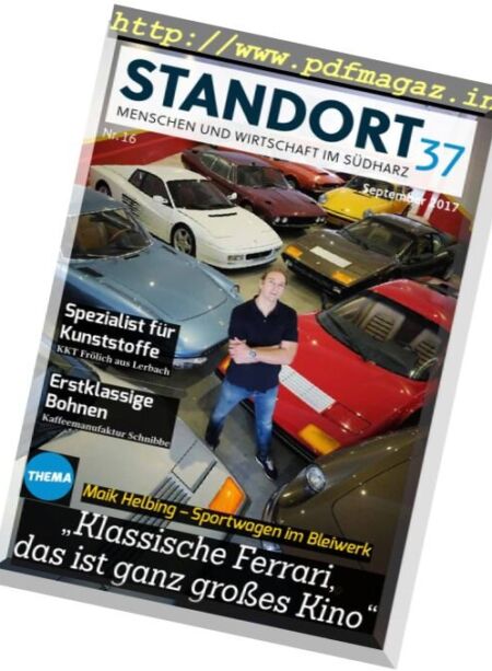 Standort Magazin – September 2017 Cover
