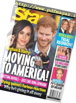 Star Magazine USA – 16 October 2017