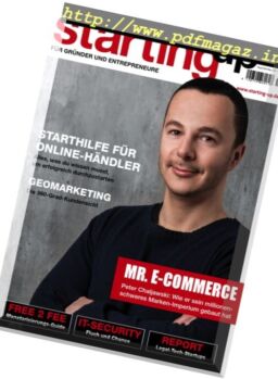 Starting Up – September-November 2017