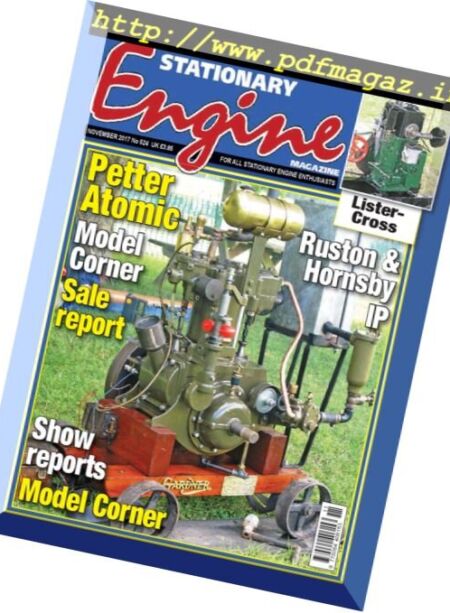 Stationary Engine – November 2017 Cover