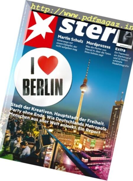 Stern – 7 September 2017 Cover