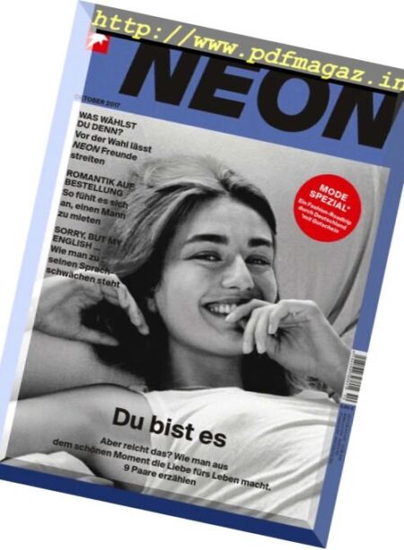 Stern Neon – Oktober 2017 Cover