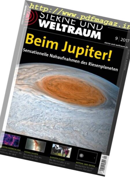 Sterne und Weltraum – September 2017 Cover