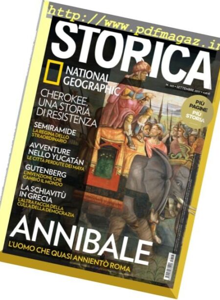 Storica National Geographic – Settembre 2017 Cover