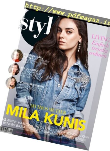 Style Germany – November 2017 Cover