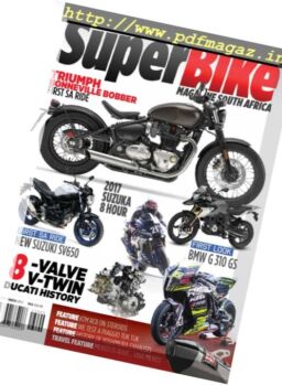 Superbike South Africa – September 2017