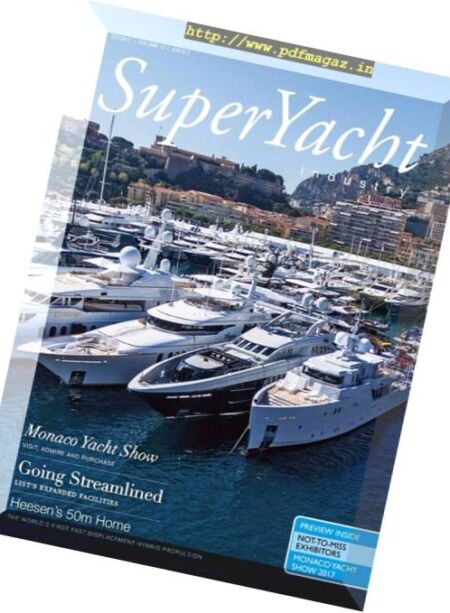 SuperYacht Industry – Vol.12 Issue 3, 2017 Cover