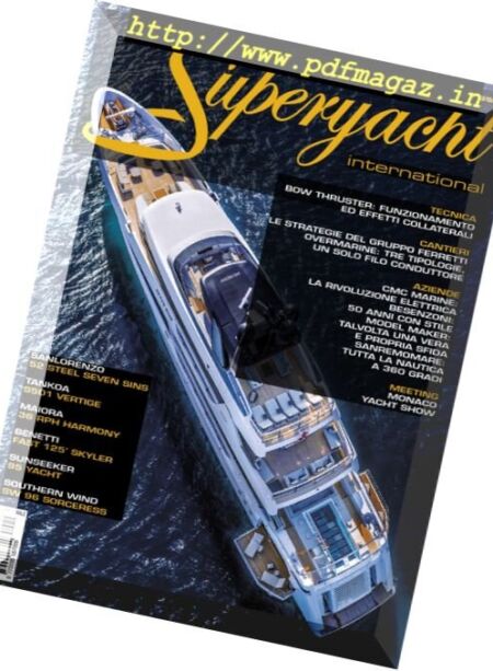 Superyacht International – Autunno 2017 Cover