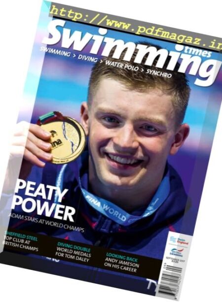 Swimming Times – September 2017 Cover