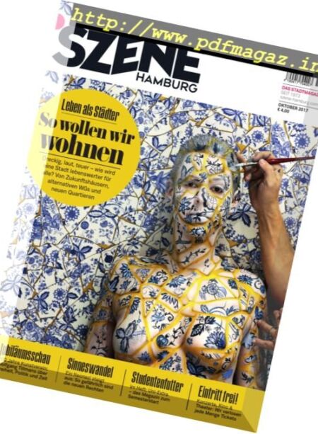 Szene Hamburg – Oktober 2017 Cover