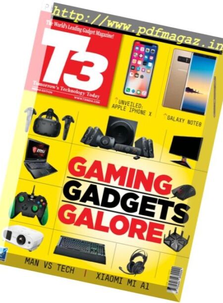 T3 India – October 2017 Cover