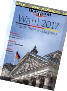 Tagesspiegel Magazin – Wahl 2017