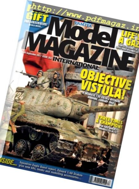 Tamiya Model Magazine International – Issue 263, September 2017 Cover