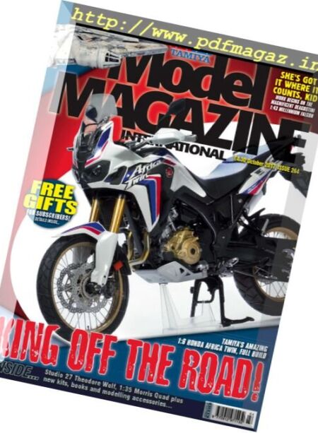 Tamiya Model Magazine – October 2017 Cover