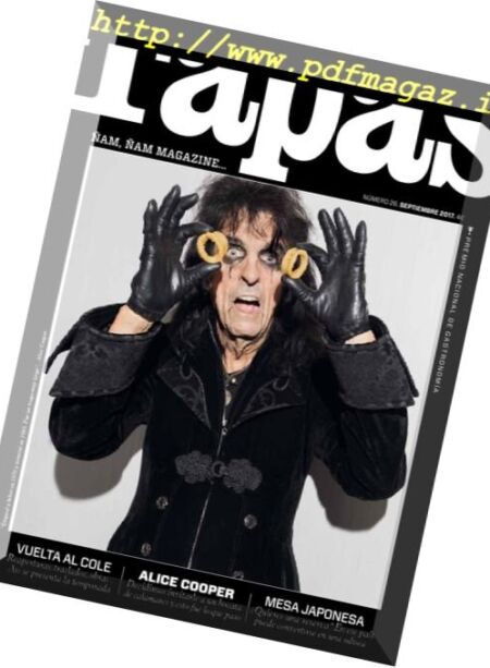 Tapas – Septiembre 2017 Cover