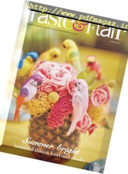 Taste & Flair – August 2017
