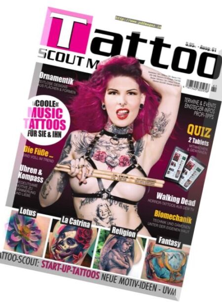 Tattoo Scout – Nr.61, 2017 Cover