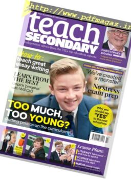 Teach Secondary – Volume 6 Issue 7 2017