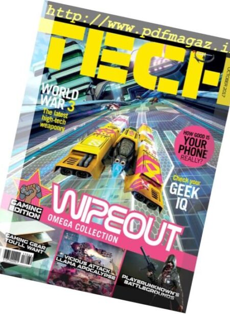 Tech Magazine – October 2017 Cover