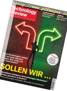 Technology Review Germany – Oktober 2017