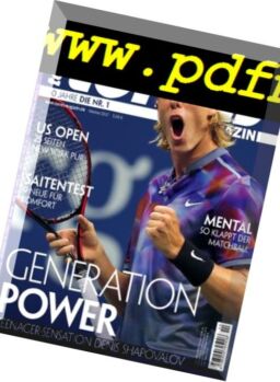 Tennis Magazin – Oktober 2017