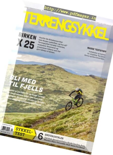 Terrengsykkel – august 2017 Cover